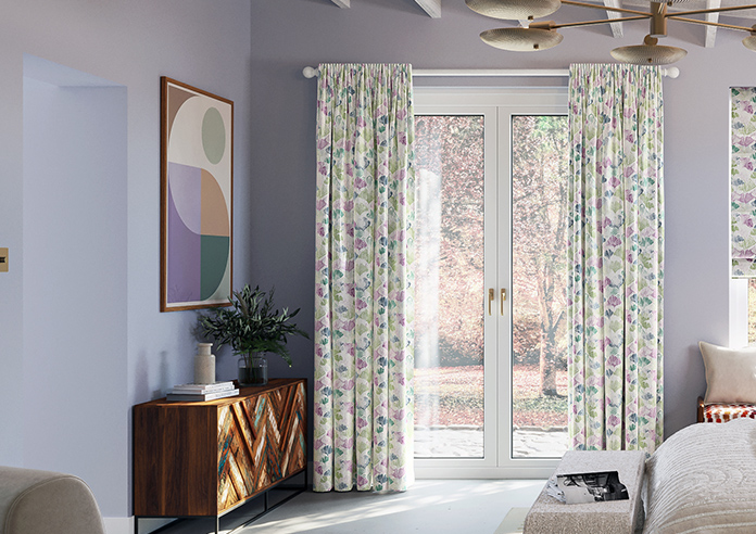 Palm Beach Faux Silk, Fantasy - Made to Measure Curtain - Image 3